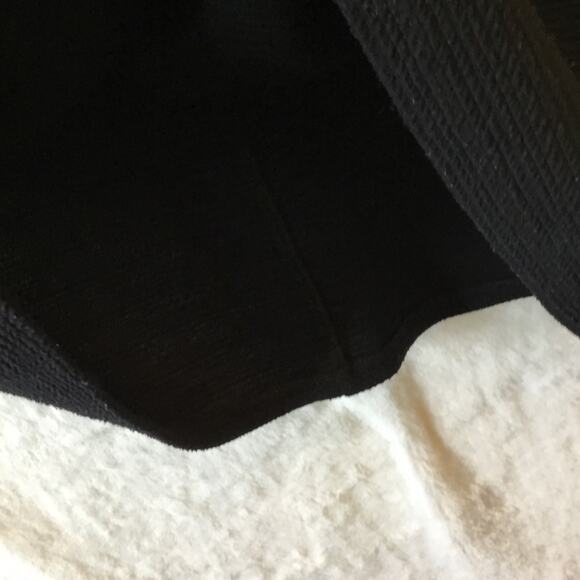 Ann Taylor Pearls Detailed Neckline Black Tank Top - Picture 4 of 9